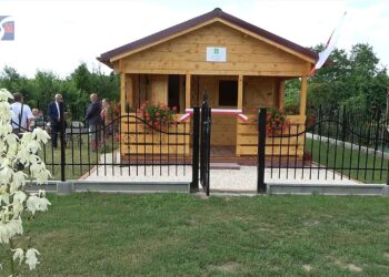 Skopanie. Nowa siedziba zarządu ROD Wisan