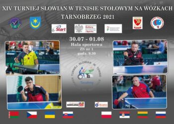 Tarnobrzeg. XIV Turniej Słowian w tenisie stołowym na wózkach