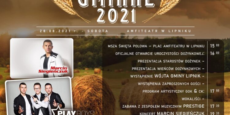 Lipnik: Dożynki gminne w sobotę 28 sierpnia*