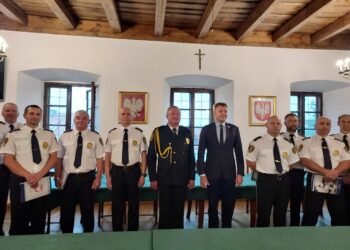 Sandomierz: 30-lecie Straży Miejskiej.