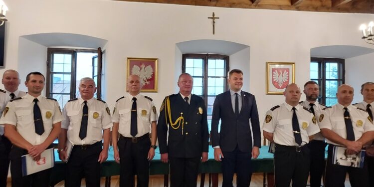 Sandomierz: 30-lecie Straży Miejskiej.