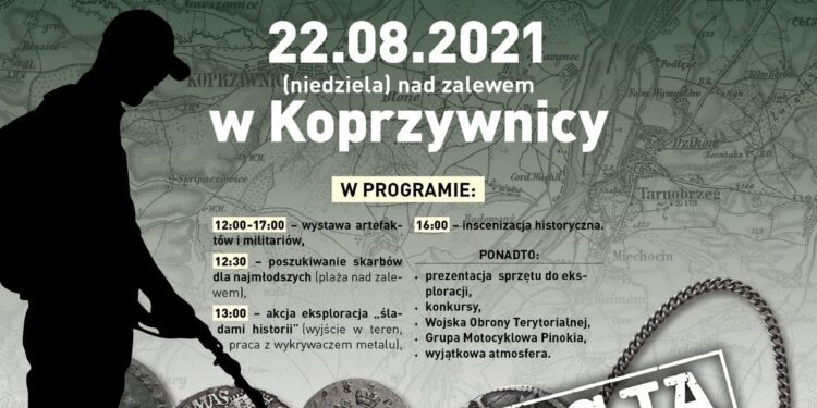 Koprzywnica: II Piknik „Wakacyjne poszukiwanie skarbów nad zalewem w Koprzywnicy”.