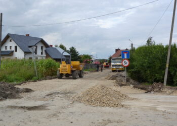 Radomyśl Wielki: Przebudowa ulicy Lonczaka w Radomyślu Wielkim.