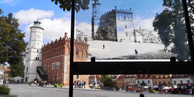 Sandomierz. Zobacz jak dawniej wyglądało miasto