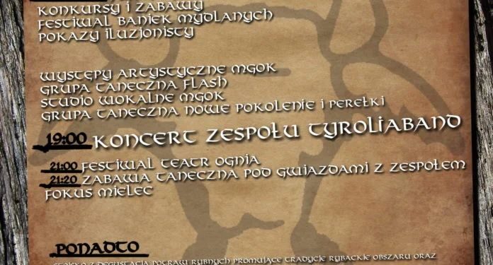 Baranów Sandomierski. Biesiadą pożegnają wakacje