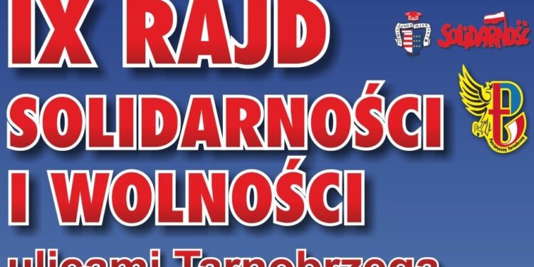 Tarnobrzeg. Rowerowy IX Rajd Solidarności i Wolności.