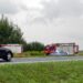 Grębów: Zjechał z drogi, dachował