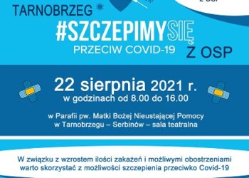 Tarnobrzeg. Akcja szczepień przeciwko COVID-19. Niedziela przy kościele na Serbinowie.
