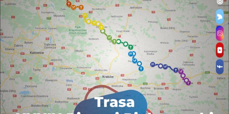 Mielec/Tarnów: Sztafetowe pielgrzymowanie.