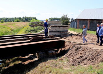 Mielec: Nowy most w Zachwiejowie.