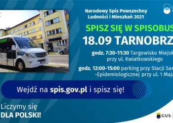 Tarnobrzeg. Spisobus ponownie zawita do miasta.