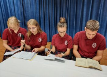 Sandomierz: Narodowe Czytanie w „Katoliku”.