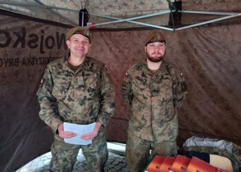 Sandomierz: Żołnierze WOT pomaganie mają we krwi.