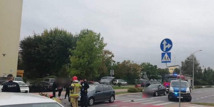 Tarnobrzeg. Potrącenie rowerzysty.