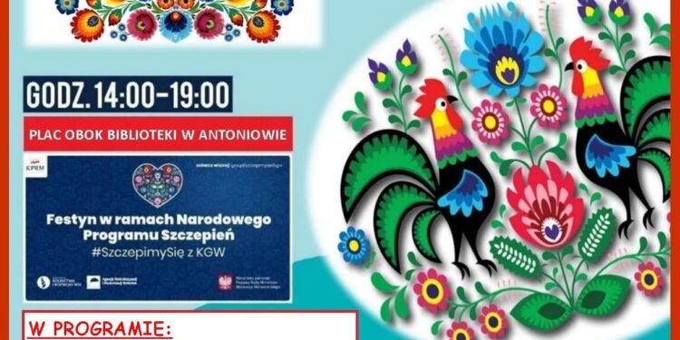 Antoniów: W niedziele piknik rodzinny 'Szczepimy się z KGW’