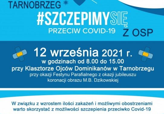 Tarnobrzeg. Szczepienia przy okazji pikniku parafialnego.
