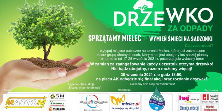 Mielec: Drzewko za odpady!