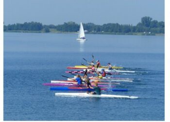 Tarnobrzeg. Międzywojewódzkie Mistrzostwa Młodzików  w Kajakarstwie.