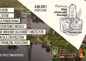 Kochany: W tę sobotę Pierwszy Bieg Miejscami Pamięci Kochany 2021