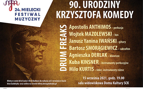Mielec: 90.Urodziny Krzysztofa Komedy.