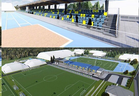 Tarnobrzeg. Jest projekt koncepcyjny Tarnobrzeskiego Centrum Sportu.