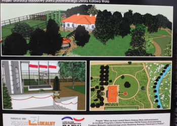 Kotowa Wola: Powstał projekt parku przy zabytkowym dworze