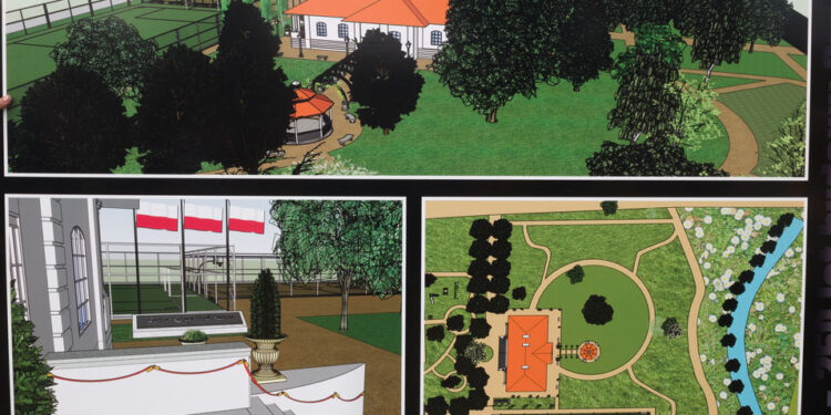 Kotowa Wola: Powstał projekt parku przy zabytkowym dworze