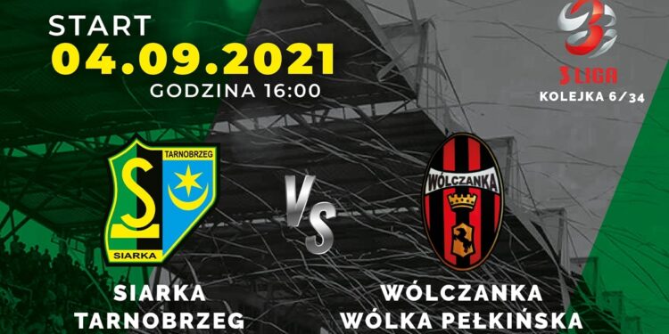 Tarnobrzeg. W sobotę szósty mecz kolejki. Siarka kontra Wólczanka.