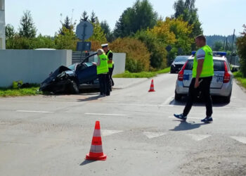 Tarnobrzeg: Zablokowana droga.