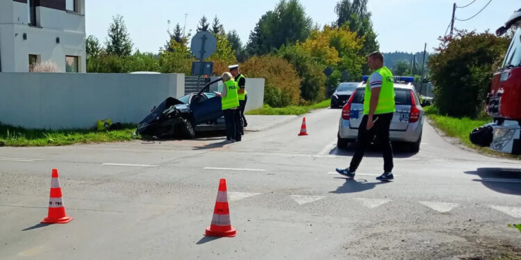 Tarnobrzeg: Zablokowana droga.