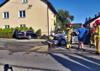 Furmany: Wypadek z udziałem dwóch aut