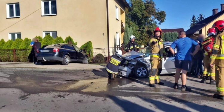 Furmany: Wypadek z udziałem dwóch aut