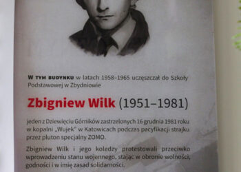 Zbydniów: W PSP odsłonięto tablicę upamiętniającą Zbigniewa Wilka
