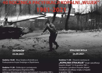 Zbydniów, Stalowa Wola: Upamiętnią 40. rocznicę Pacyfikacji Kopalni Wujek