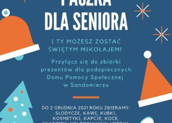 Sandomierz: Włącz się w akcję „Paczka dla Seniora”.