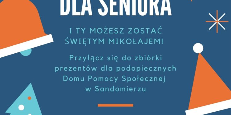 Sandomierz: Włącz się w akcję „Paczka dla Seniora”.