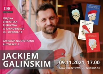 Tarnobrzeg. Nagradzany autor komedii kryminalnych spotka się z czytelnikami.