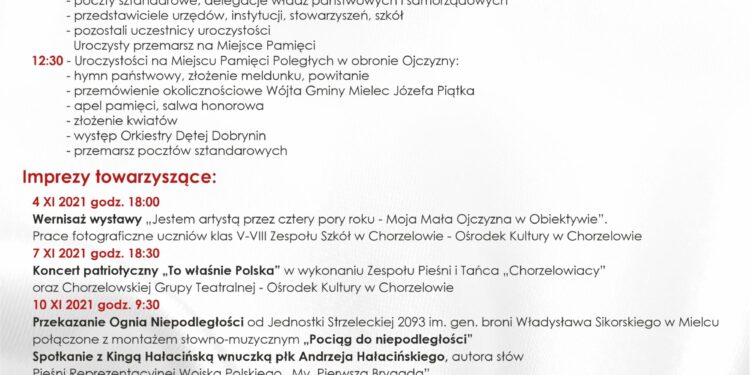 Mielec: Gminne uroczystości Niepodległościowe