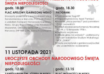 Nisko: Dwudniowe obchody Święta Niepodległości