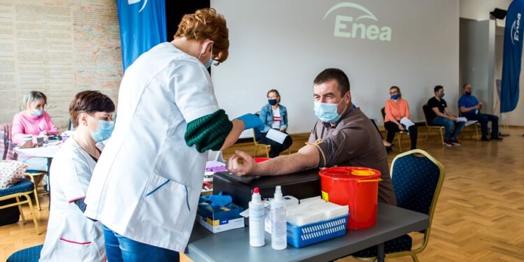 Połaniec. W Enei Elektrowni Połaniec będzie zbiórka krwi. Nie pierwsza.