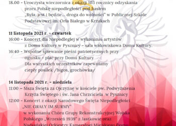 Pysznica: Ruszają trzydniowe obchody Święta Niepodległości