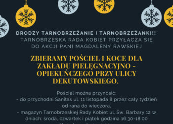 Tarnobrzeg. Zbiórka pościeli i koców.