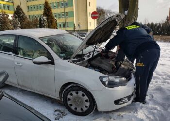 Tarnobrzeg. Strażnicy pomogą uruchomić auto.