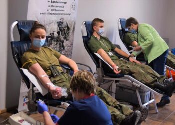 Sandomierz: Terytorialsi „pomaganie mają we krwi”.