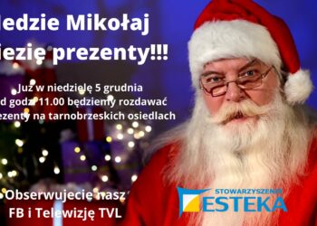 Tarnobrzeg. Parada Mikołajów.