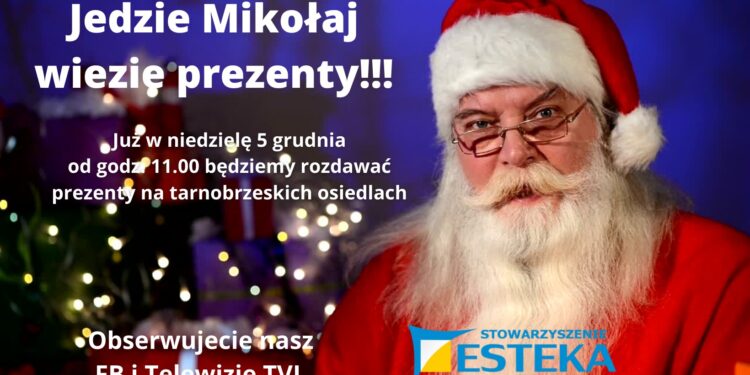 Tarnobrzeg. Parada Mikołajów.