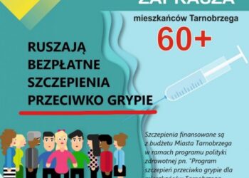 Tarnobrzeg: Seniorzy 60+ mogą bezpłatnie szczepić się przeciwko grypie