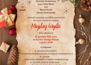 Sandomierz: Miejskie spotkanie wigilijne.