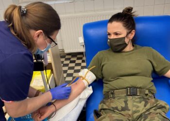 Świętokrzyskie: Popłynęła krew wsparcia.