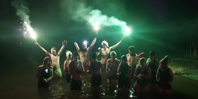 Samborzec, Szewce: Powstał klub morsów.